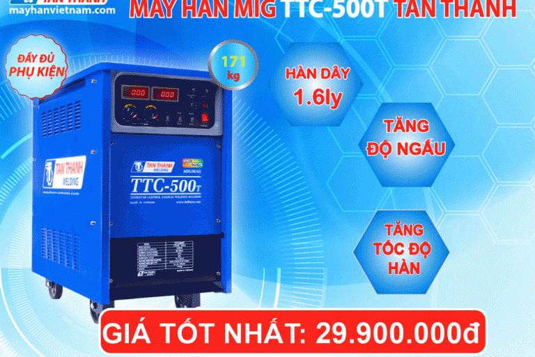MÁY HÀN MIG TTC 500T TÂN THÀNH